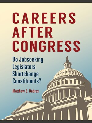 cover image of Careers after Congress